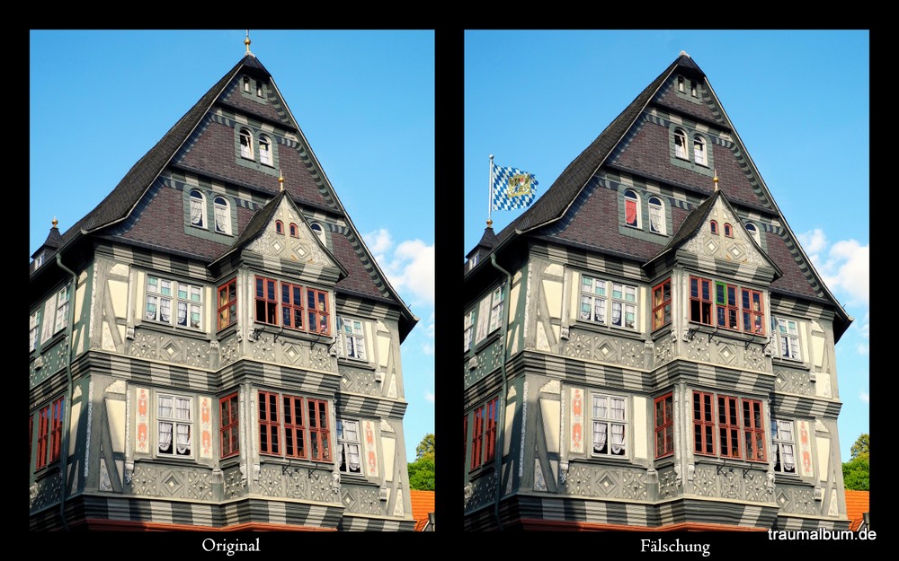 Original und Fälschung Original und Fälschung