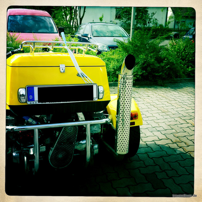 Das Trike und das Kreative Sonntagsrätsel #32 gelbes trike - Das Trike und das Kreative Sonntagsrätsel #32