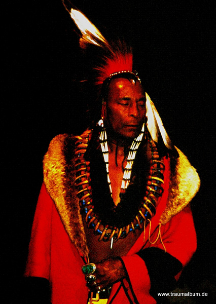 Buffalo Child, ein Indianer vom Stamm der Cherokee
