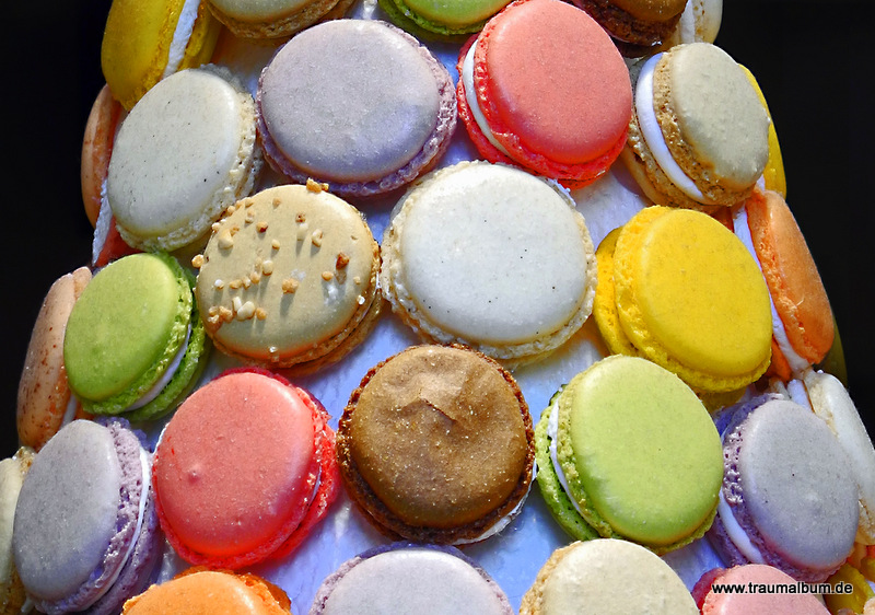 Macarons in allen Farben