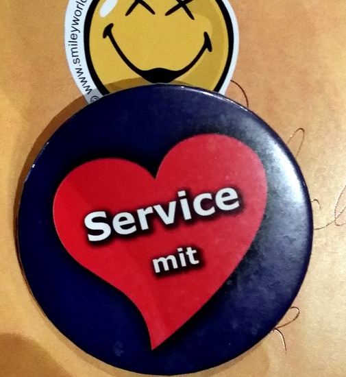 Service mit Herz