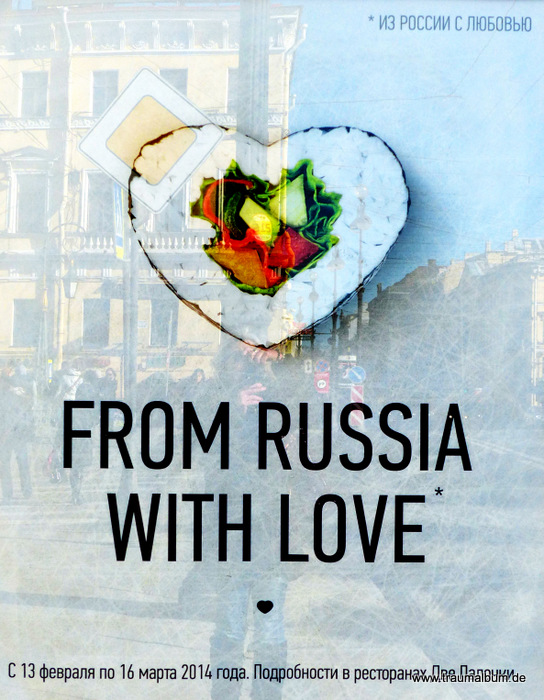 From Russia with Love - Mein Beitrag für das Montagsherz #136