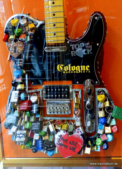 Gitarre im Hard rock Cafe
