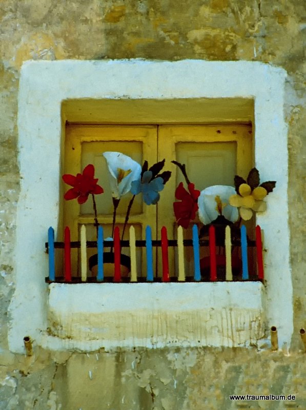Fenster auf Malta - Mein Beitrag für die Aktion "Fensterblick"