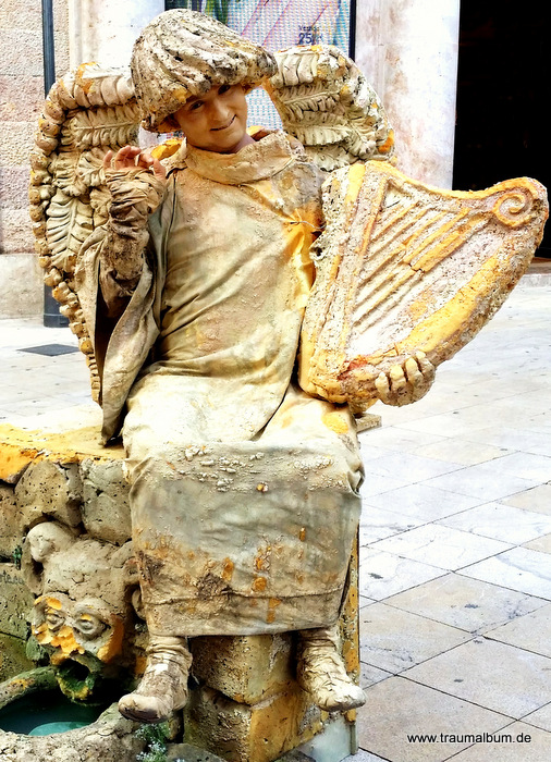 Street Artist in Palma de Mallorca für Send me an Angel #34