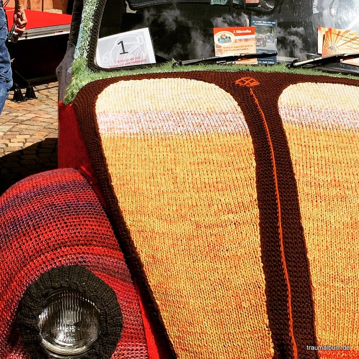 gestrickter vw käfer