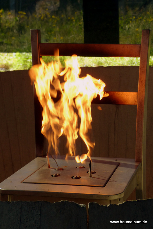 Der Feuerstuhl und die Hexenverbrennung auf Vardö