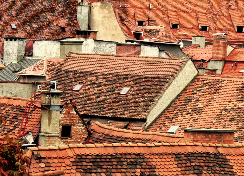 Dächer von Graz muster arabesque fotosammlung der besonderen art