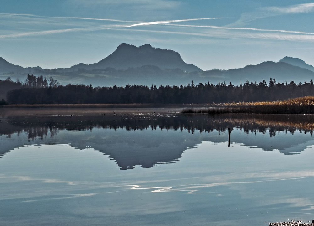 kampenwand simsee rosenheim spiegelung